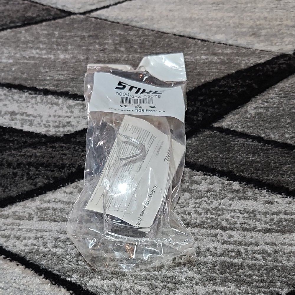 STIHL U.V PROTECTION CLEAR PROTECTIVE SAFETY GLASSES